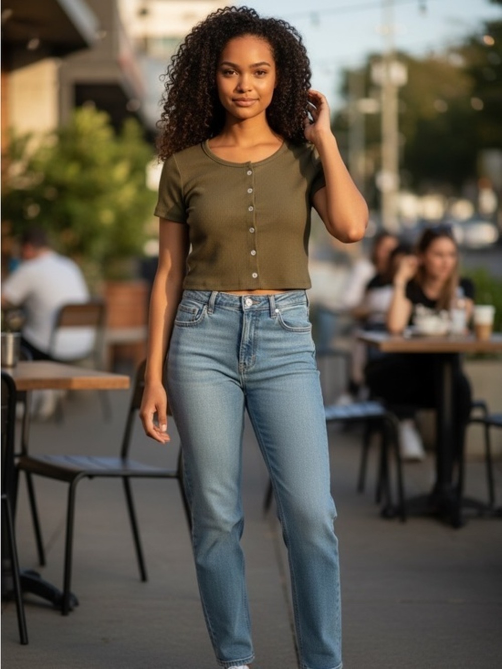 Glamorous Petite Crop Top